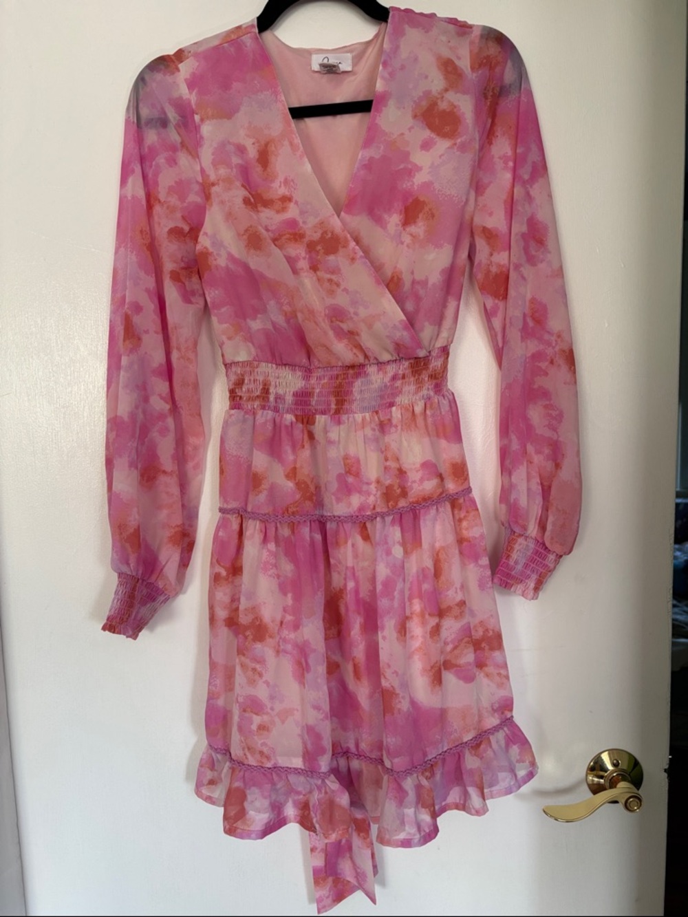 Japana like new dress chiffon babydoll style size L